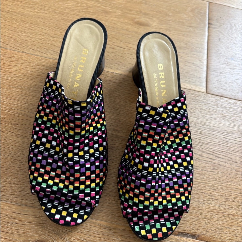 Italian Brunate heeled sandals